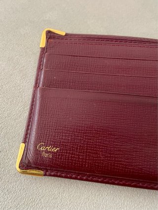 Portafoglio Cartier bordeaux