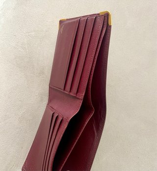 Portafoglio Cartier bordeaux