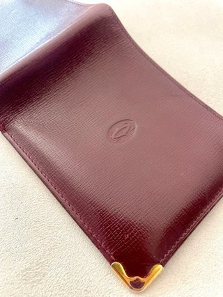 Portafoglio Cartier bordeaux