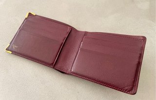 Portafoglio Cartier bordeaux