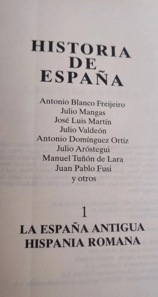 Historia de España, 2 tomos, Historia 16