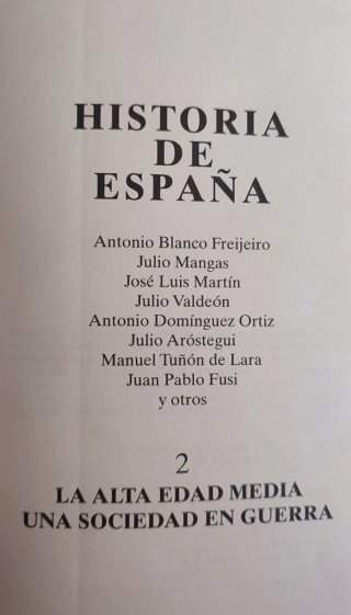 Historia de España, 2 tomos, Historia 16