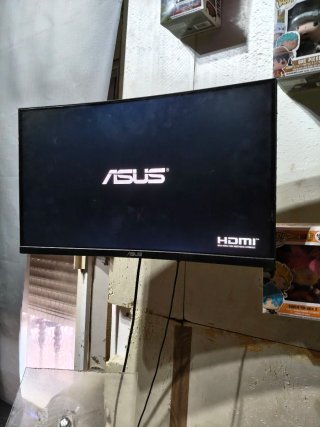 Monitor Curvo Asus 24 Negro