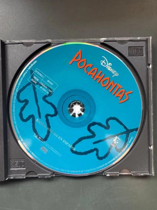 CD Pocahontas Disney Banda Sonora Español