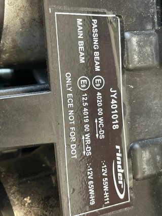 Faro Delantero KTM RC125 2020