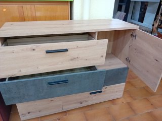 Mueble de entrada madera