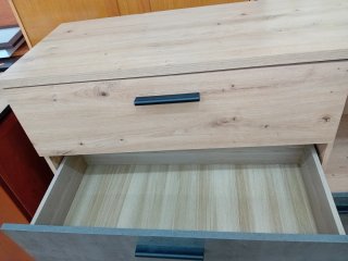 Mueble de entrada madera