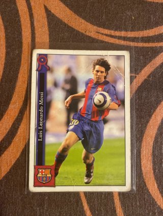 Cromos Leo Messi Mundicromo 2005-2006