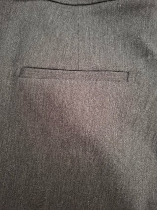 Pantalón formal gris Mango