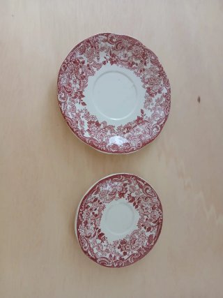 Platos La Cartuja de Sevilla 1 de 16 cm 4 de 12 cm