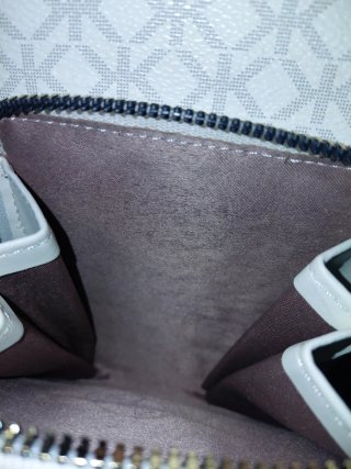Bolso Michael Kors Blanco y Dorado