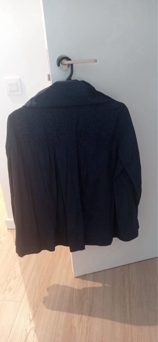 Gabardina azul Purificación García Talla L