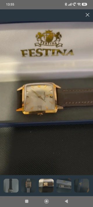 RELOJ FESTINA DE ORO, ES SUIZO