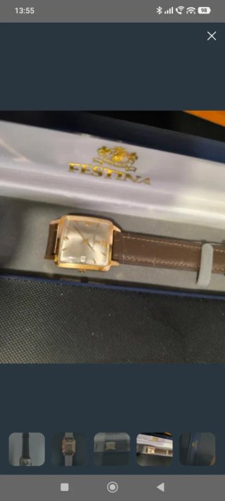 RELOJ FESTINA DE ORO, ES SUIZO