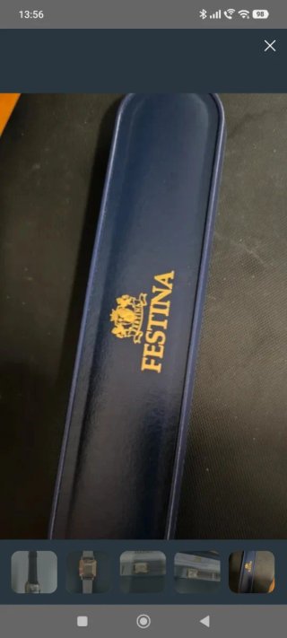 RELOJ FESTINA DE ORO, ES SUIZO