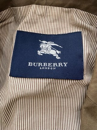 Chaqueta Burberry Algodón Color Beige/Oliva