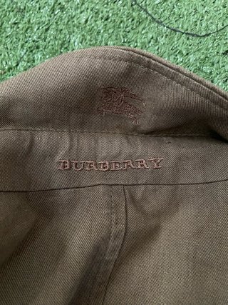 Chaqueta Burberry Algodón Color Beige/Oliva