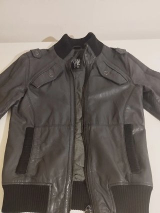 Bomber pelle uomo vintage anni 90