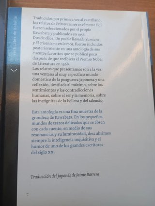 Pack 2 Novelas Literatura Japonesa.