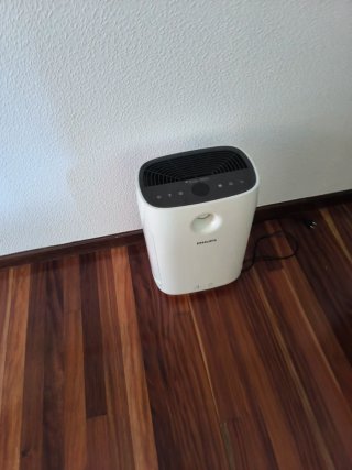 Purificador de aire Philips Blanco y Negro