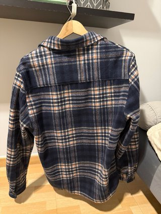 Sobrecamisa Mango Cuadros Talla S