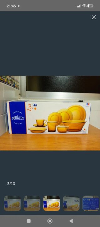 Vajilla Duralex Lys 44 Piezas NUEVA. OFERTAAAAAA