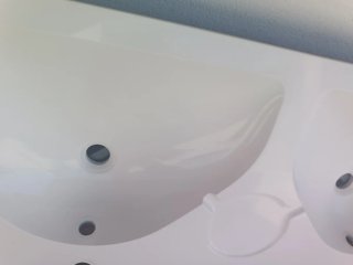 Lavabo doble 1m blanco