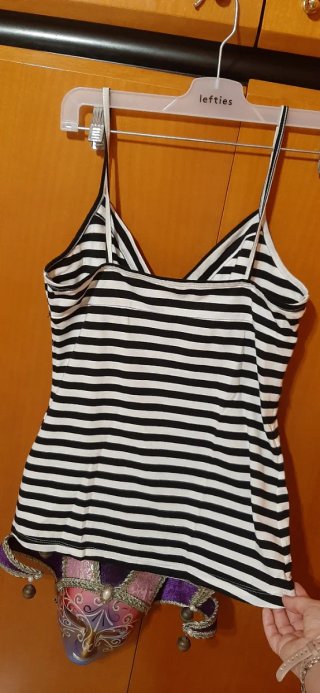 Top Stradivarius Rayas Talla M Tirantes sin uso