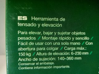 Herramienta Tensado y Elevación PARKSIDE