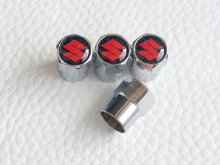 Suzuki 4 Tapones de Neumaticos para Llantas Ruedas