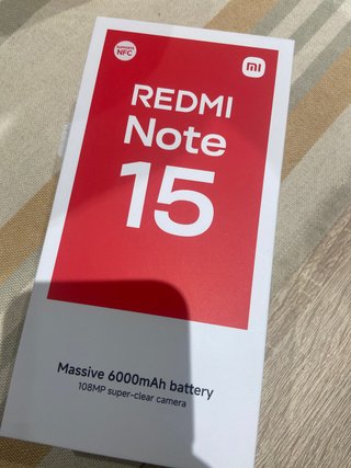 Xiaomi Redmi Note 15 6000mAh NFC