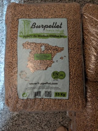 Saco Pellets Burpellet ENplus A1 15 Kg