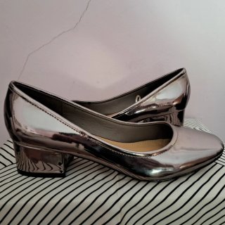 Zapatos MaryPaz Talla 39 Plateados