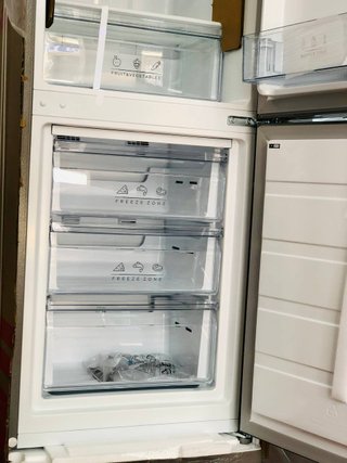 Frigorífico Combi Inox 180cm No Frost Con Tara.