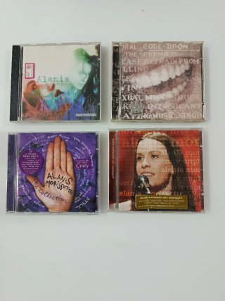 4 ALANIS MORISSETTE CD CDS ELIGE