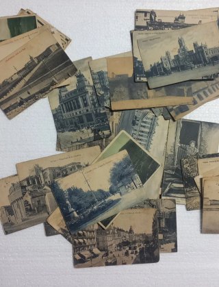 Lote Tarjetas Postales Antiguas - ( Unas 70 ).