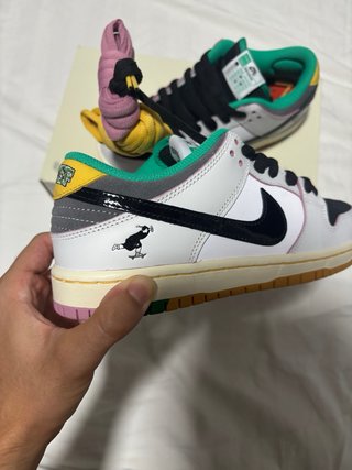 Nike Dunk Low SB Csef Blanco y Negro