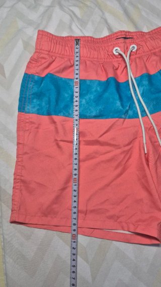 Bañador Hollister original talla S coral y azul