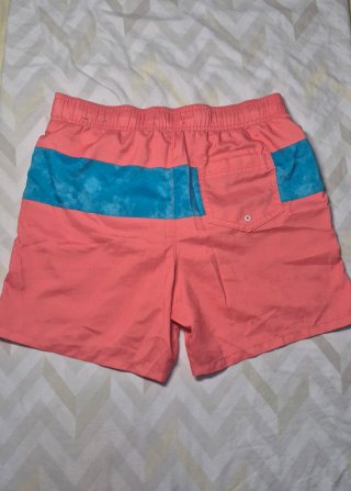 Bañador Hollister original talla S coral y azul