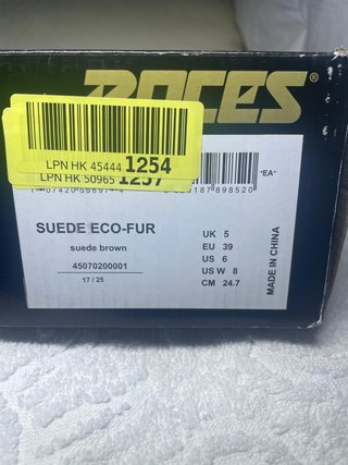 Pattini Roces Suede Eco-fur