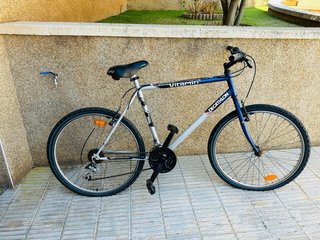 Bicicleta Decathlon Vitamin Azul
