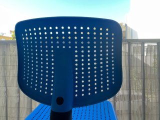 Silla de estudio Ikea azul