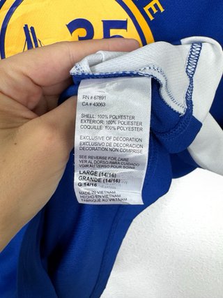 Camiseta Adidas NBA Golden State Warriors Basket