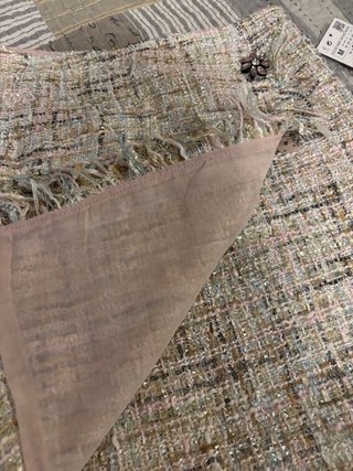 Nueva Falda Zara Tweed Talla M