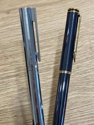 Lote 2 penne e 2 boligrafi Waterman