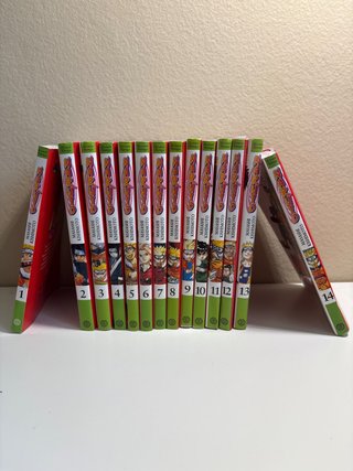 Mangas Naruto 1-14