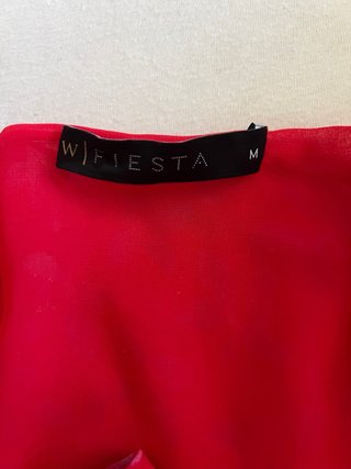Vestido largo volantes estampado floral