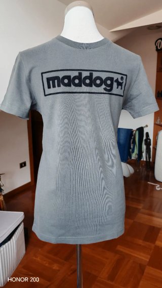T-shirt uomo Maddog grigia