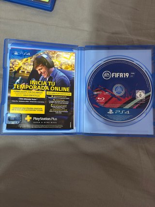 Pack 4 Juegos FIFA PS4 (18, 19, 20, 23)