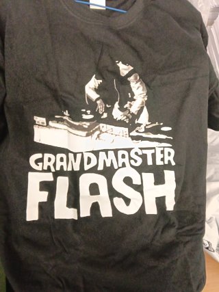 Camiseta Hip Hop Grandmaster Flash XXL